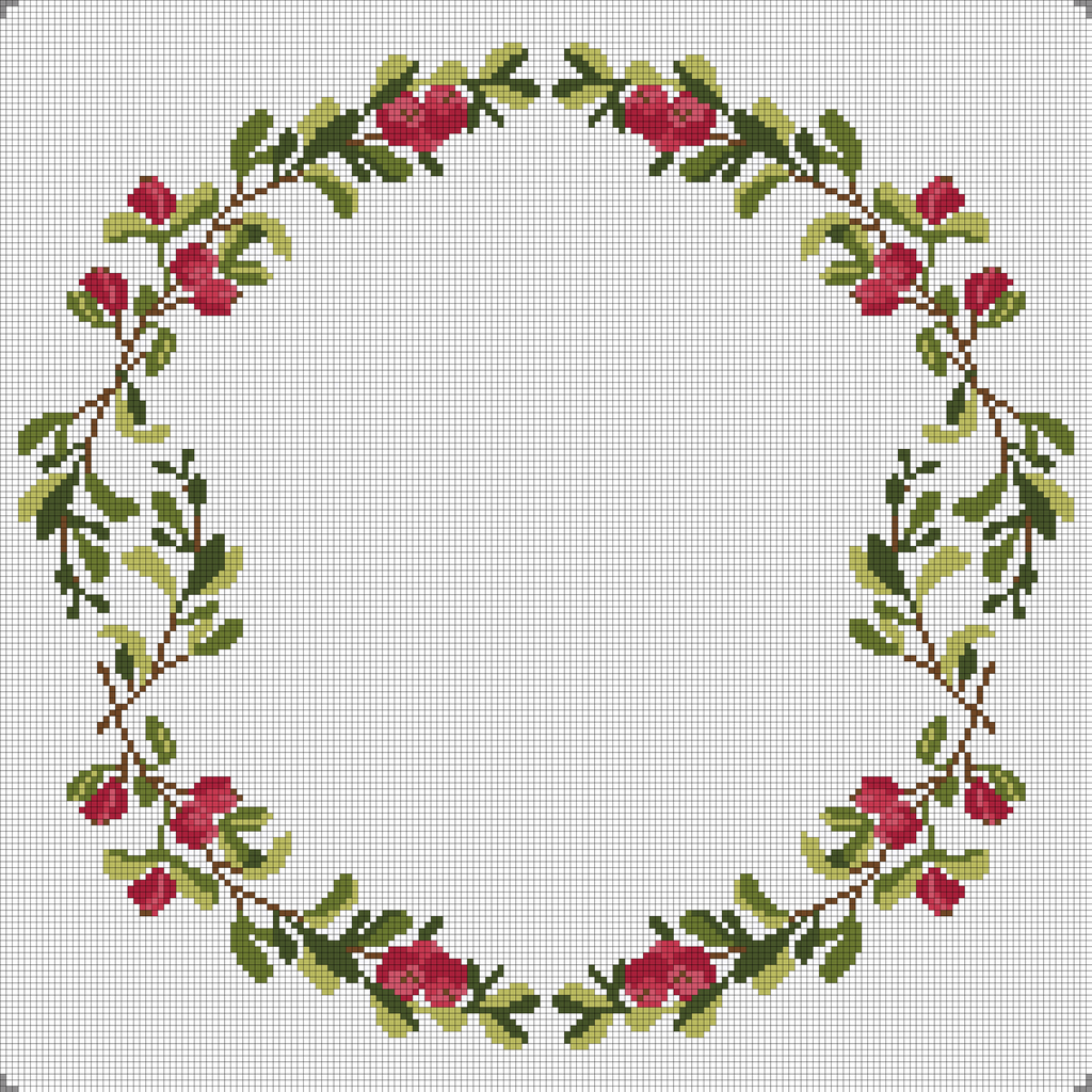 Cranberry Wreath