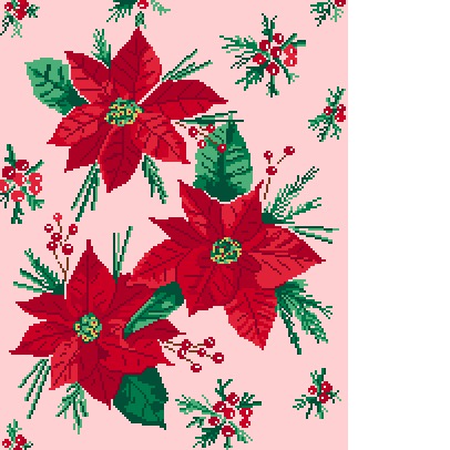Pink Poinsettia LG
