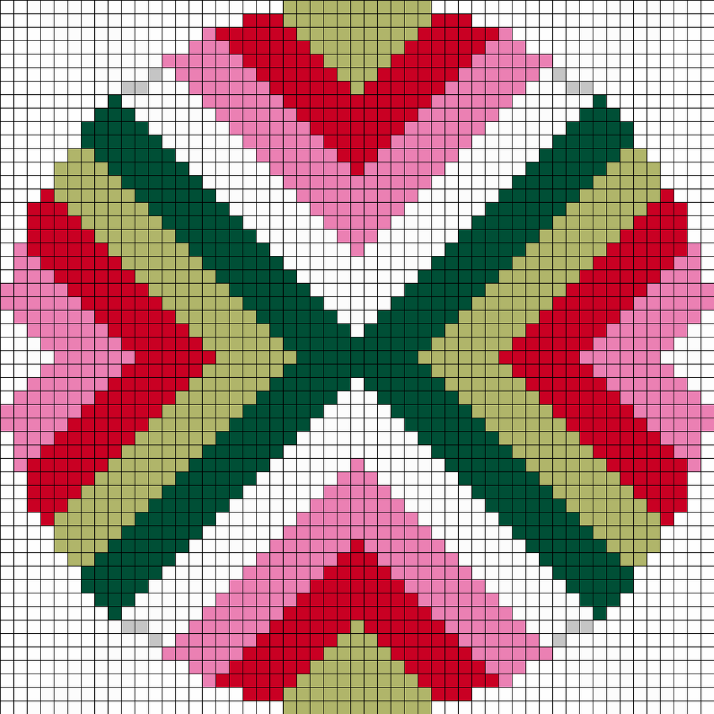 Merry Stripe Round
