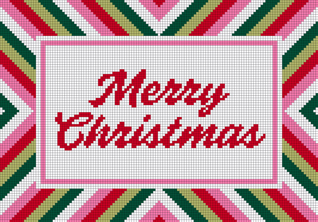 Merry Stripe Tray