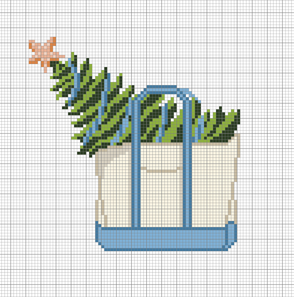 Day 01 - Starfish Tree Blue