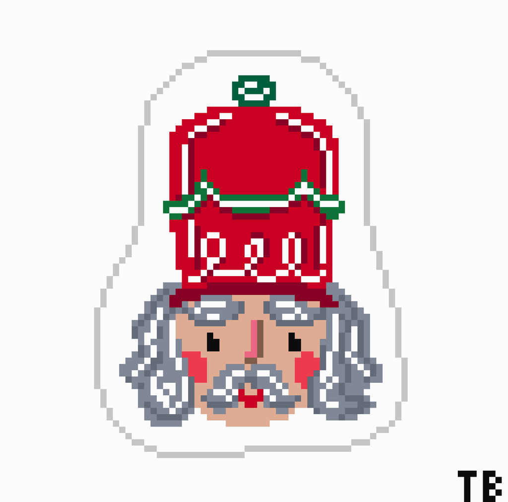Red Nutcracker Head
