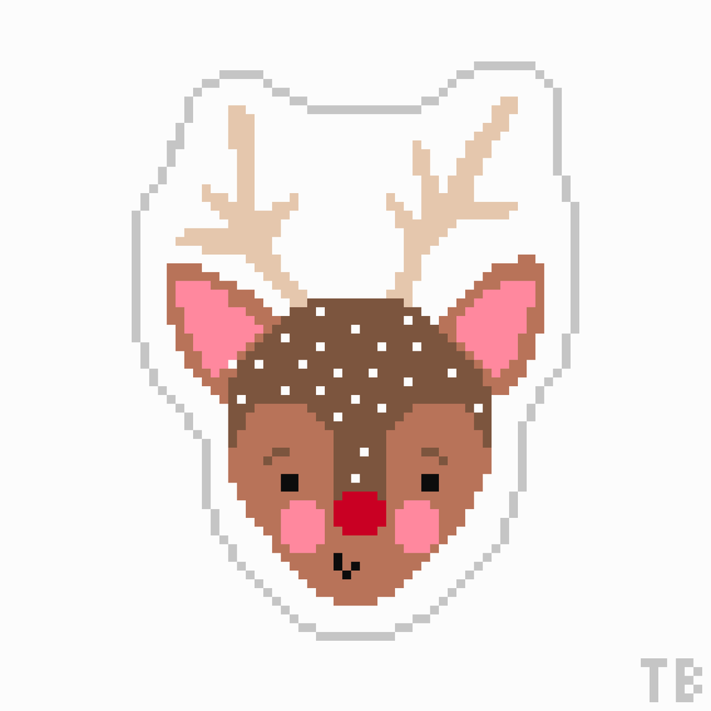 Reindeer Head