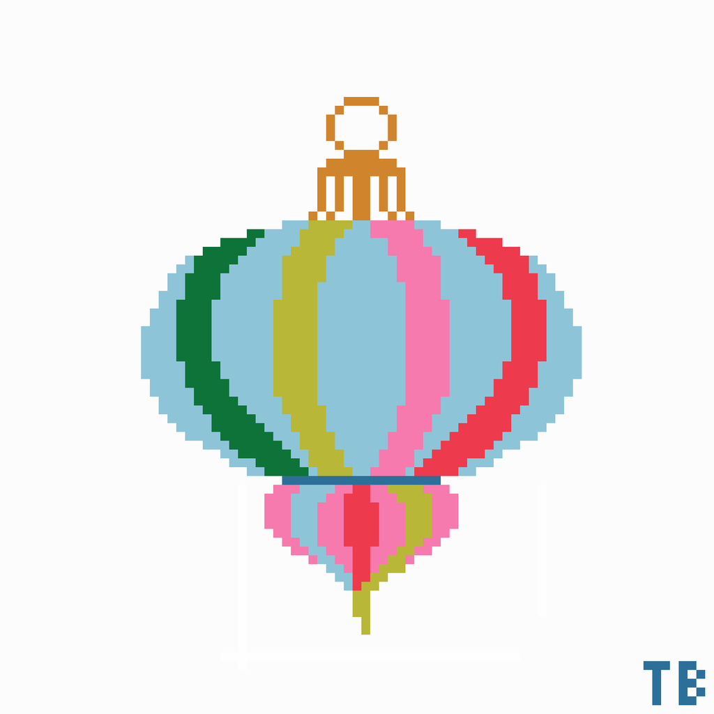 Retro Ornament C