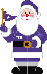 TCU Small Santa