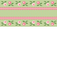 3.5x7.5 Pink Rose Retreat