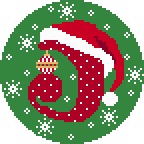 J Santa Hat Alphabet