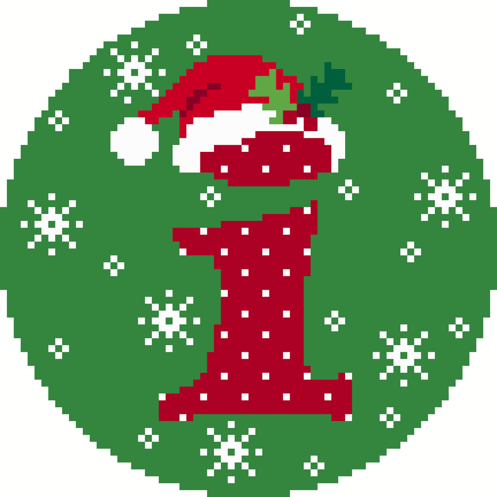 Santa Hat Alphabet I