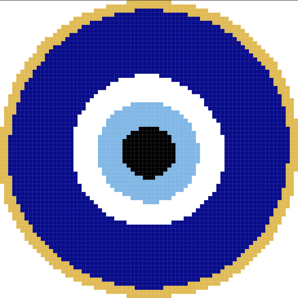 Greek Eye Ornament