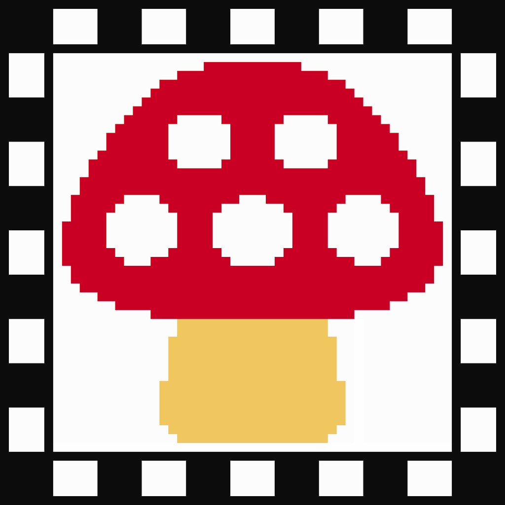 Mushroom with Border