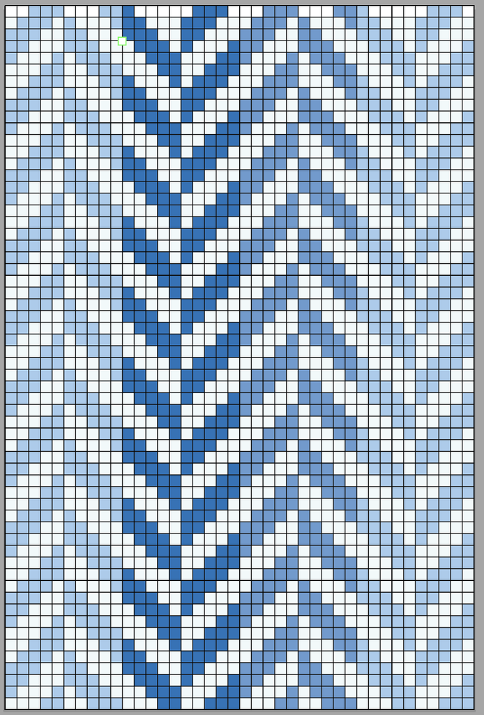 Herringbone Passport Blue
