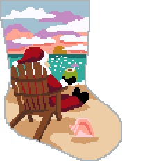 Santa by the Sea