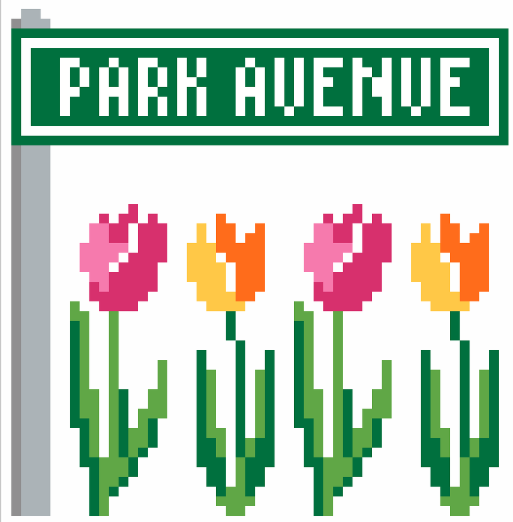 Park Ave Tulips