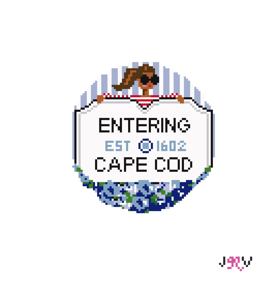 Cape Cod Dark Ornament