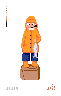 Wooden Fisherman