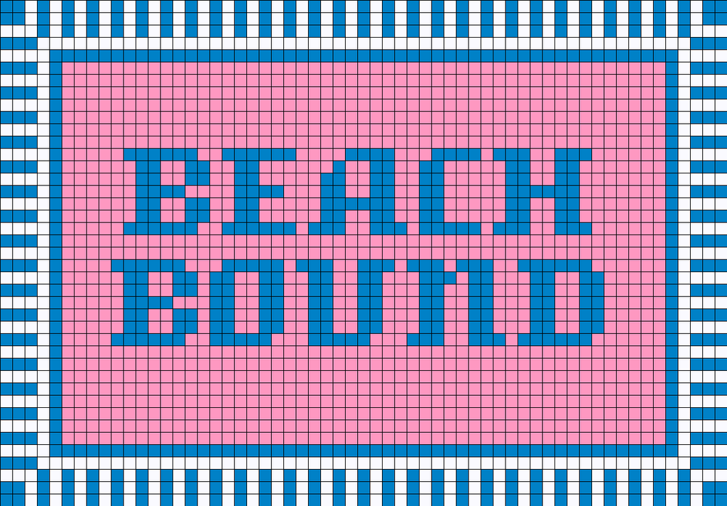 Beach Bound Bag Tag