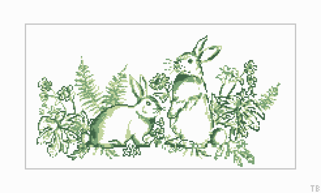 Green Bunny Bolster