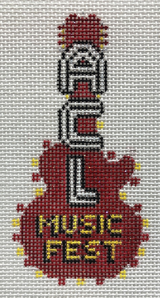 ACL red guitar