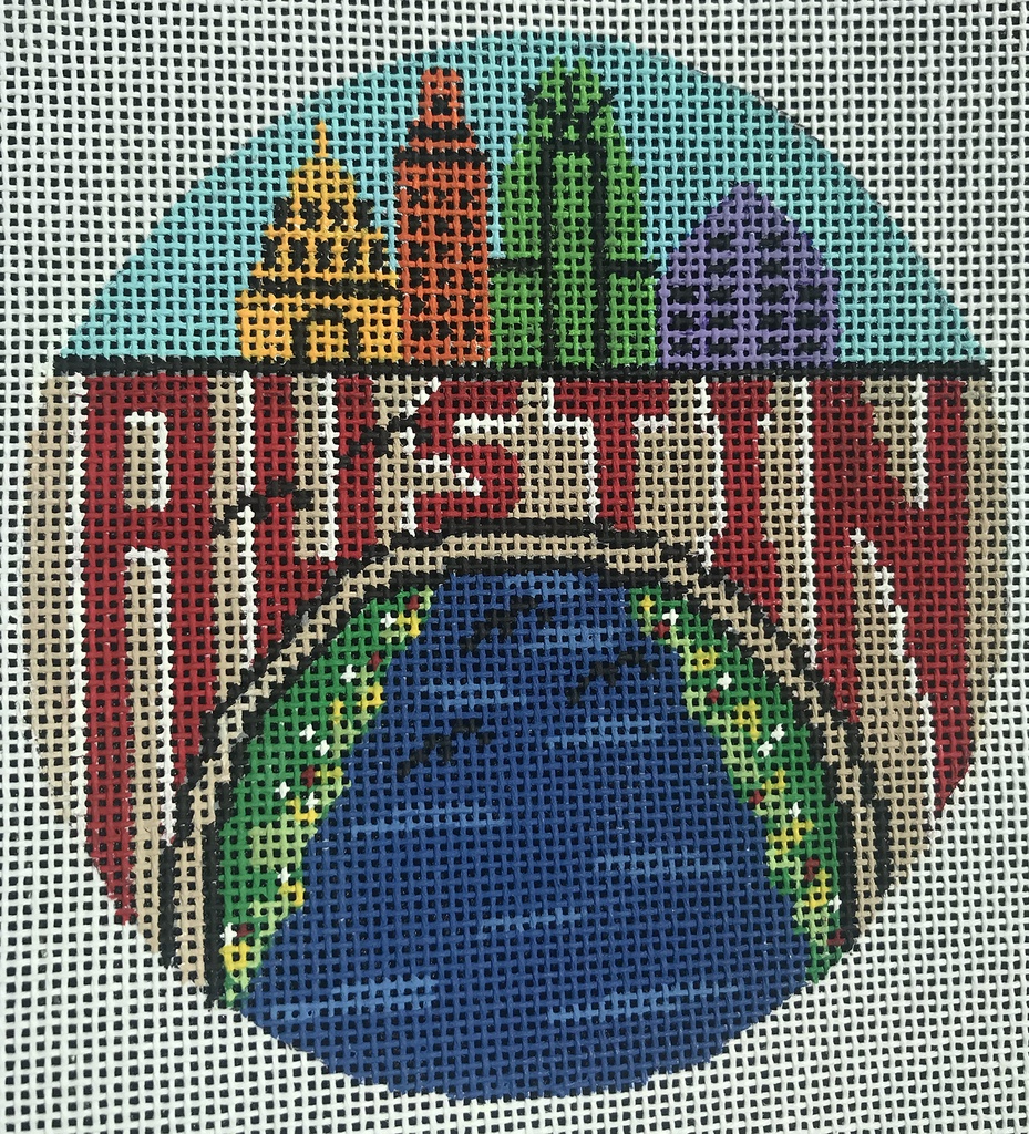 Austin bridge skyline
