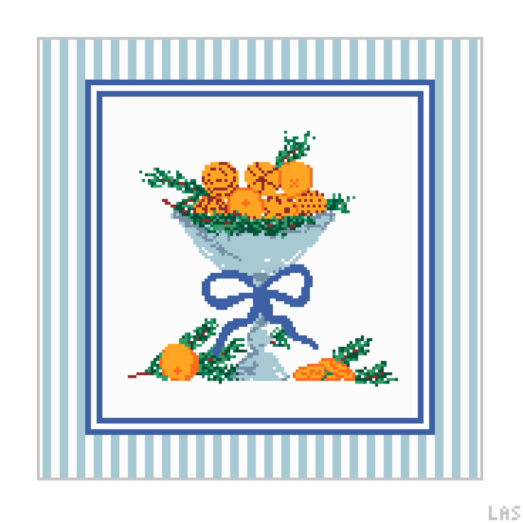 Orange Clove Bowl Pillow