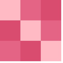 Squares - Pinks 