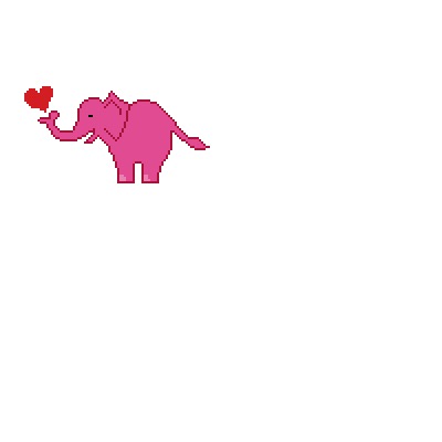 BG pink elephant