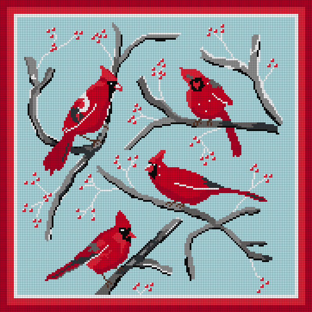 Winter Cardinals