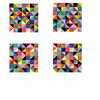 Kaleidoscope coaster set