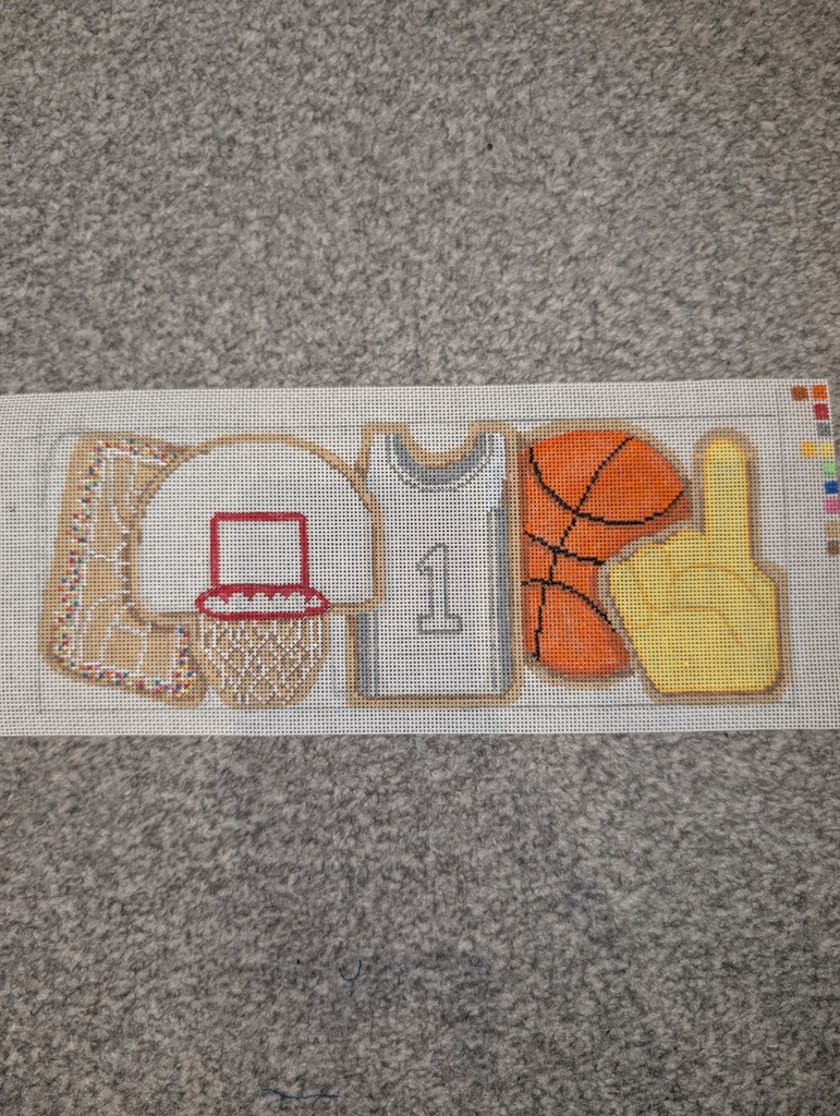 Basketball Cookies Row