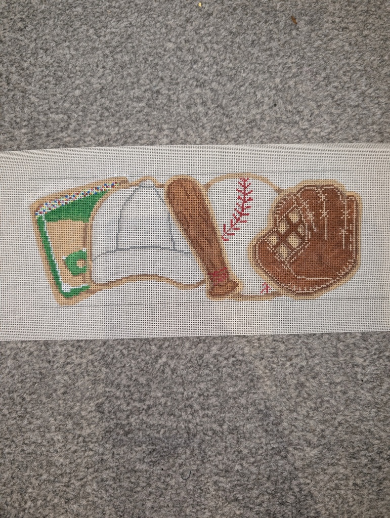 Baseball Cookies Row