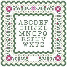 Scalloped Buds Frame