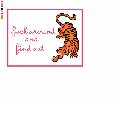 F around tiger
