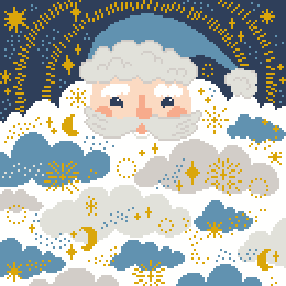 Santa Cloud Beard