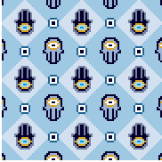 Hamsa Tile - 18