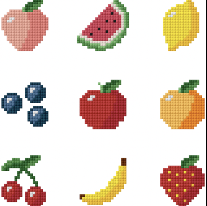Fruits Grid