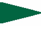 Pennant - Blank, Green