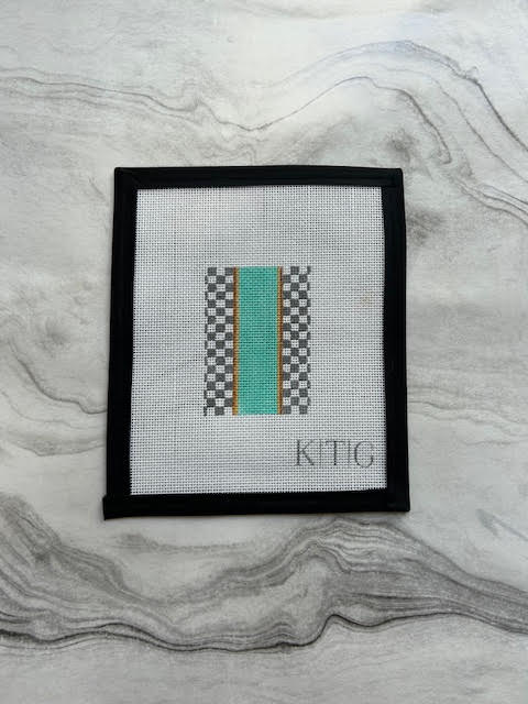 Brown Check Tag