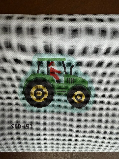 Tractor Santa
