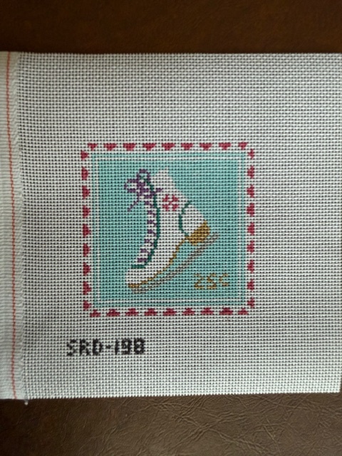 Ice Skate Stamp