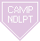 Camp Needlepoint Charm Lavender