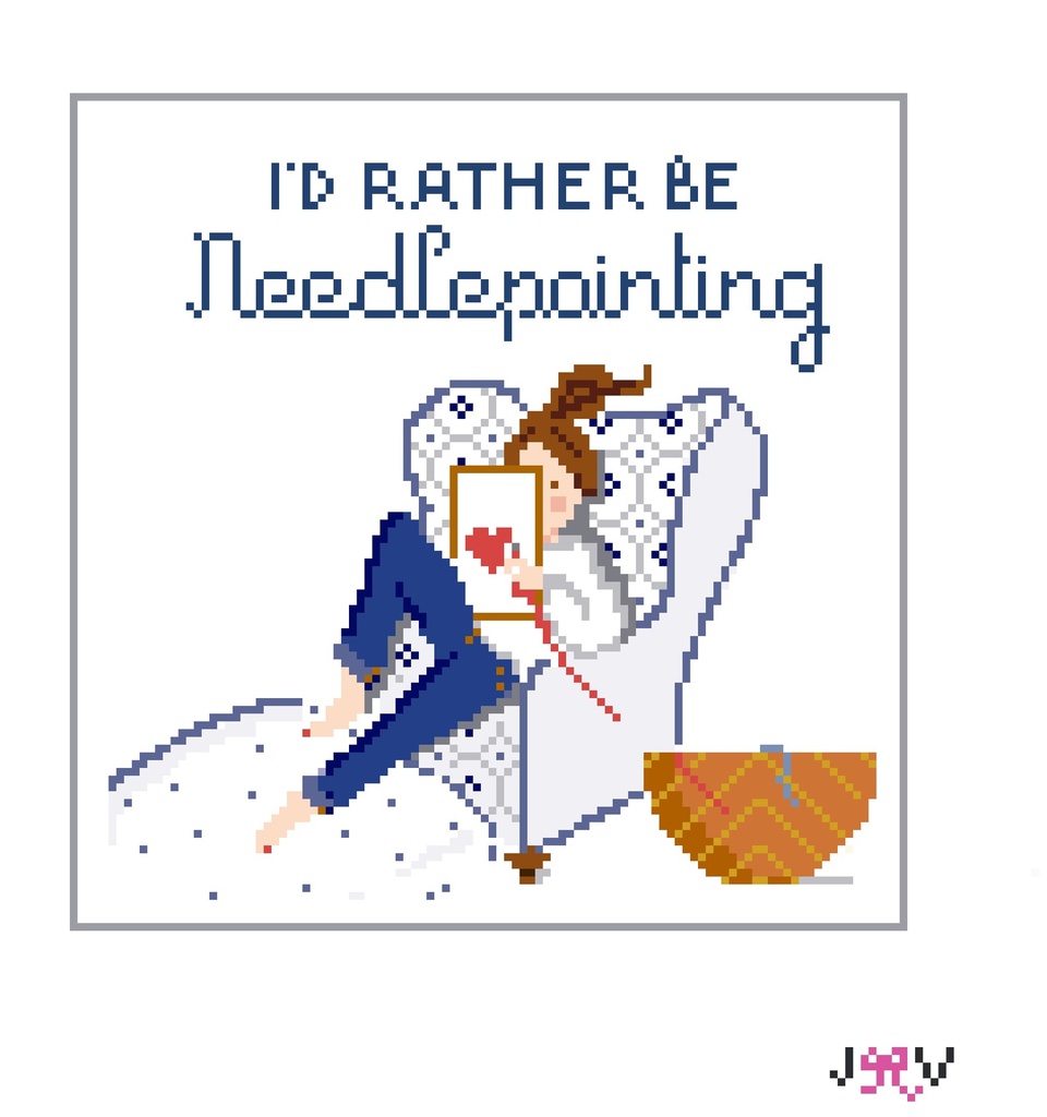 Needlepointing