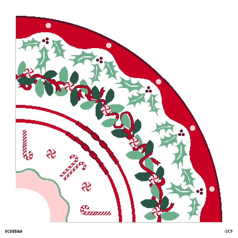 Tree Skirt Quarter B