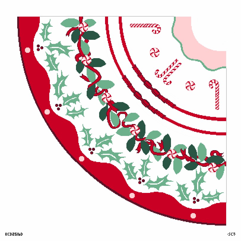 Tree Skirt Quarter D