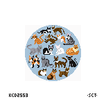Blue Cat Round
