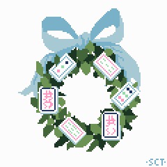 Mahjong Wreath