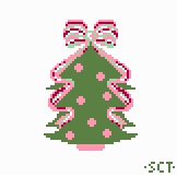 Pink Bow Tree