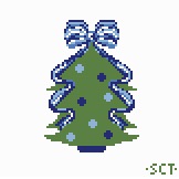 Blue Bow Tree