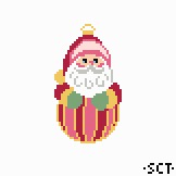 Striped Santa