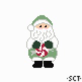 Peppermint Santa
