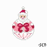 Santa with Bow